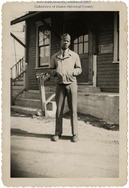 Cpl. Herbert Windom, North Yarmouth, 1942