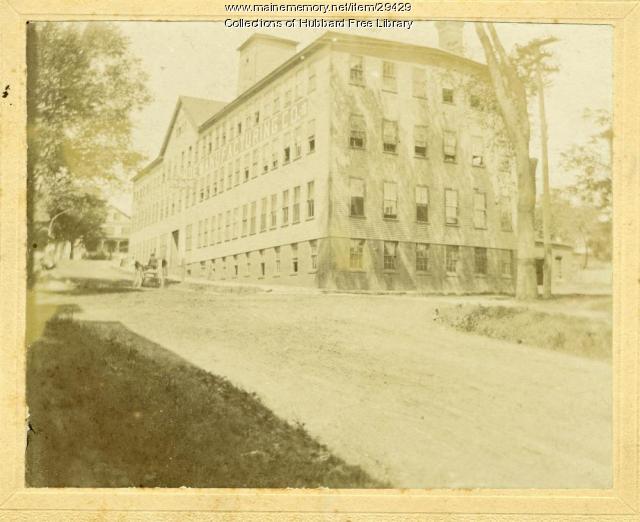 Johnson Shoe Factory, Hallowell, 1900