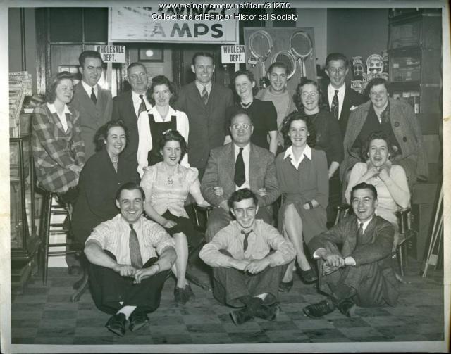 Dakin Store Staff, Bangor, ca. 1940