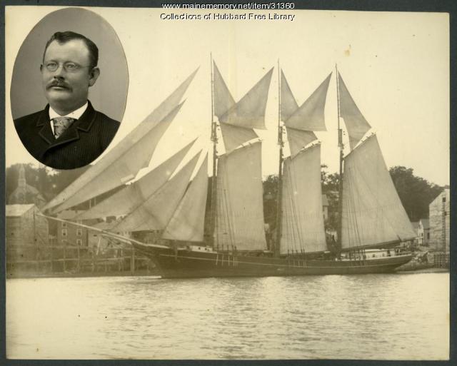 Captain Lyman W. Lyons, Hallowell, ca. 1890