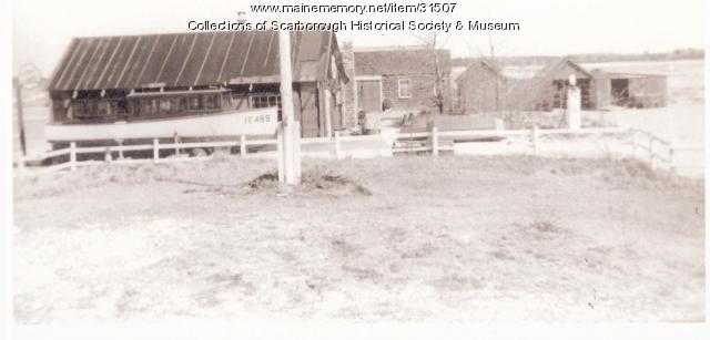 Pine Point Boatyard, Scarborough, 1928