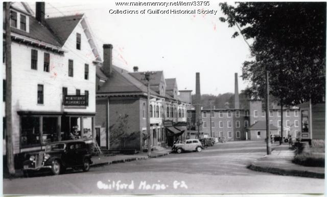 North Main Street, Guilford, ca. 1935