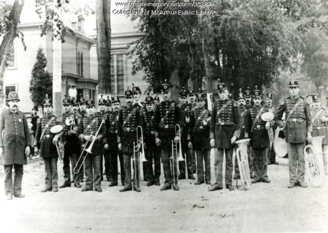 Painchaud's Band, Biddeford, ca. 1890