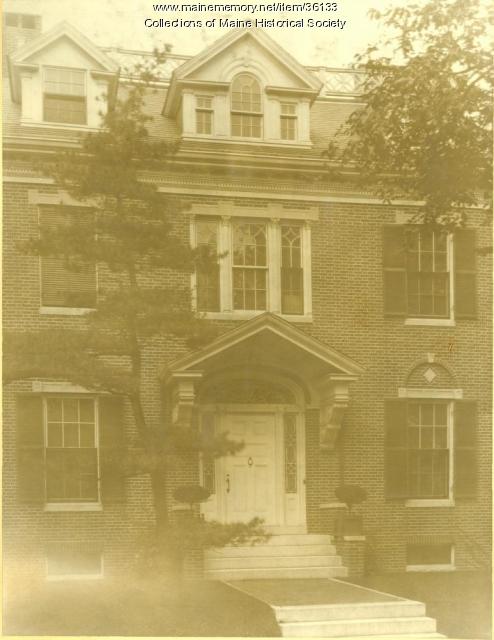 Richard Webb house, Portland, ca. 1907