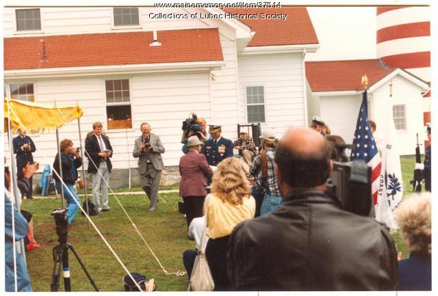 Lighthouse automation, Lubec, 1988  