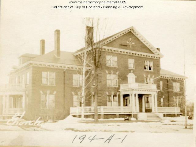 15 Capisic Street, Portland, 1924