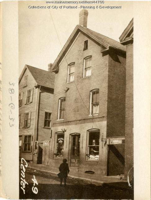 49 Center Street, Portland, 1924