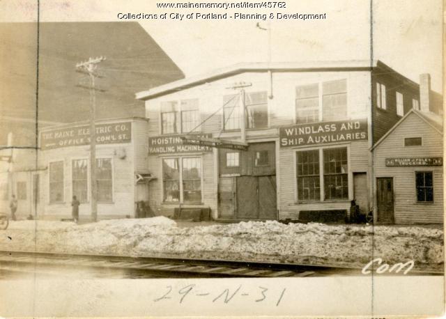 25-31 Commercial Street, Portland, 1924