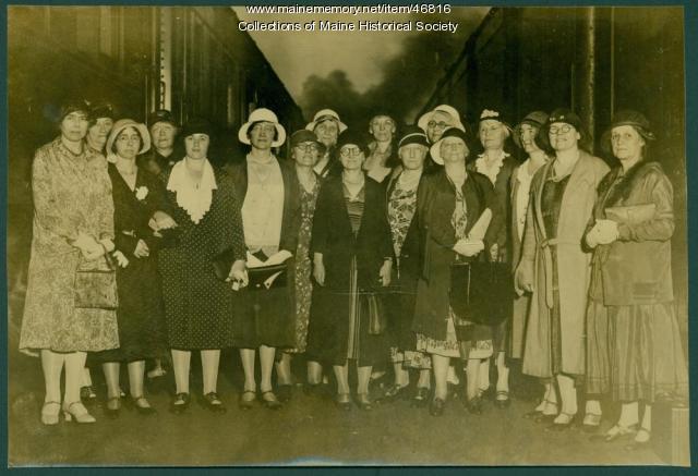 Business and Professional Women's Club delegates, 1931