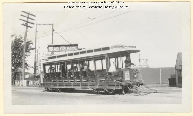 Biddeford & Saco Railroad Car #31, Saco, 1935