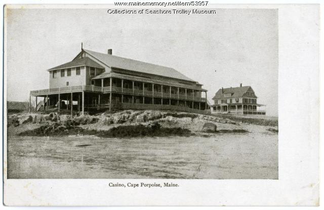 The casino at Cape Porpoise, ca. 1905