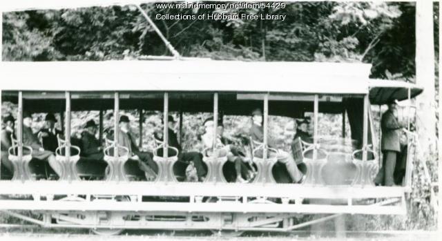 Augusta - Hallowell - Gardiner Trolley, Hallowell, ca. 1900