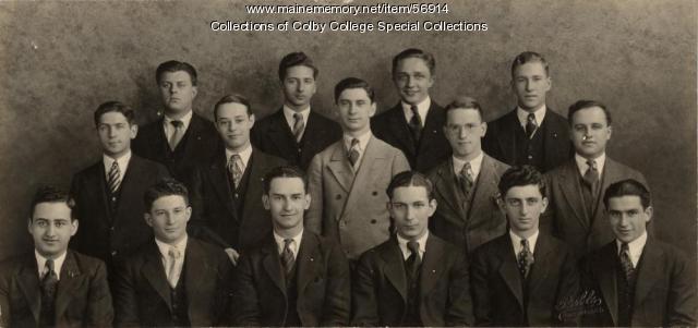 Gamma Phi Epsilon members, Colby College, 1930