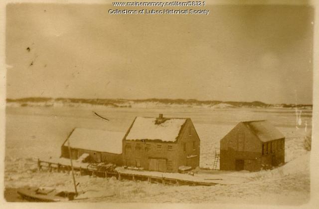 Wilcox Herring Stand, Lubec, ca. 1918  