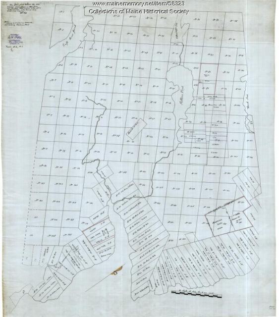 Copy of Surry and Ellsworth map, ca. 1880