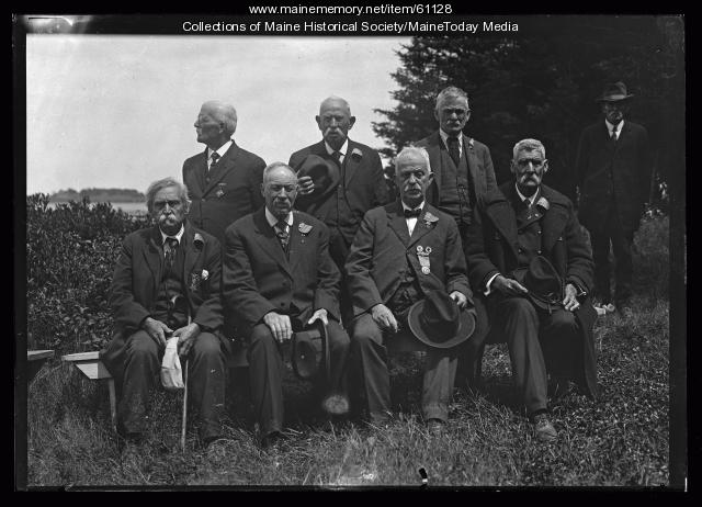 Veterans of 17th Maine, Portland, 1923