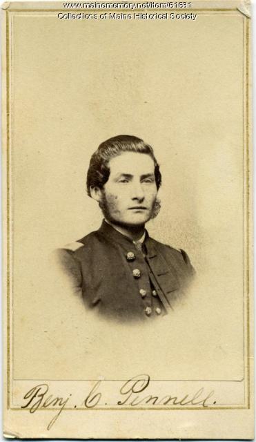 Capt. Benjamin C. Pennell, Portland, ca. 1863