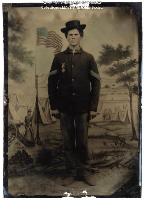 Sgt. Nelson W. Jones, 3rd Maine Infantry, ca. 1862