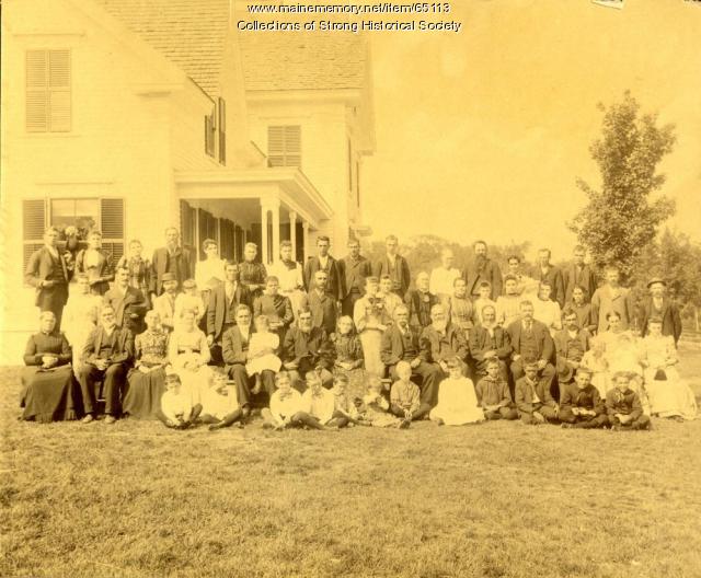 Brackley Family Reunion, Strong, 1892