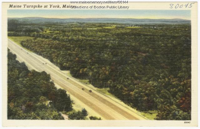 Maine Turnpike, York, ca. 1947