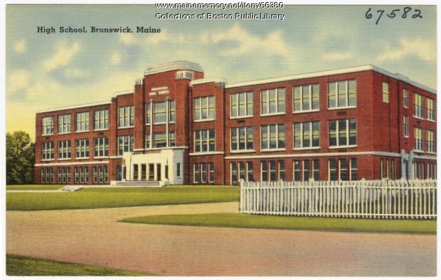 Brunswick High School, Brunswick, ca. 1937