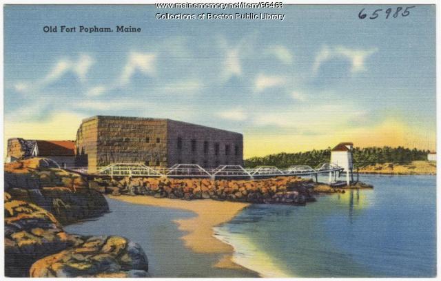 Fort Popham, Phippsburg, ca. 1935