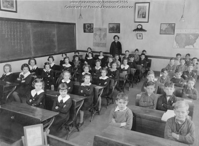 St. Peter's School, Lewiston, 1937 - Maine Memory Network