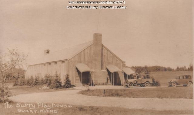 Playhouse, Surry, ca. 1930