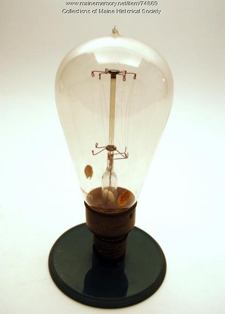 Tantalum filament bulb, ca. 1904