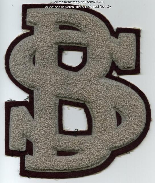 Varsity letter, South Bristol, ca. 1955