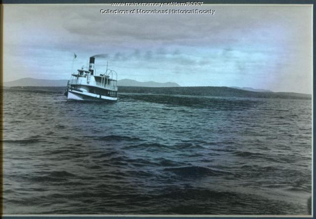 Moosehead II Steamboat, Moosehead Lake, ca. 1914