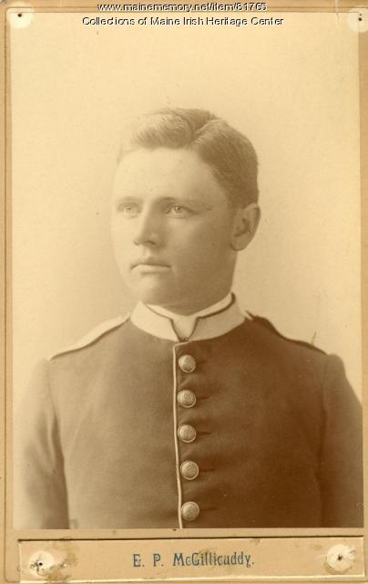 Eugene P. McGillicuddy, Portland, ca. 1890