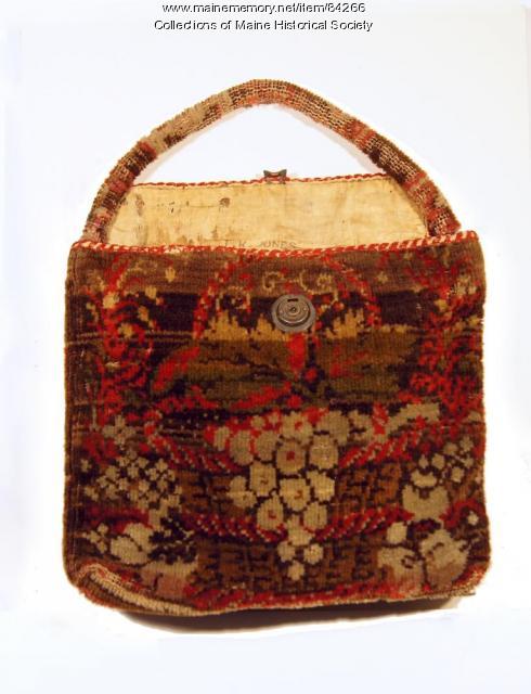 Thomas K. Jones music carpetbag, ca. 1861