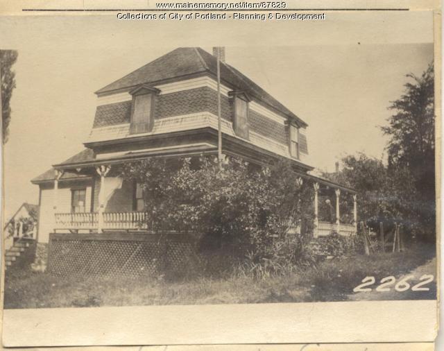 Horr property, East End, Long Island, Portland, 1924 Maine Memory Network