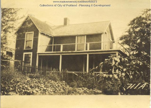 Pratt and House & Home Company property, N. Side Epps Street, Peaks Island, Portland, 1924