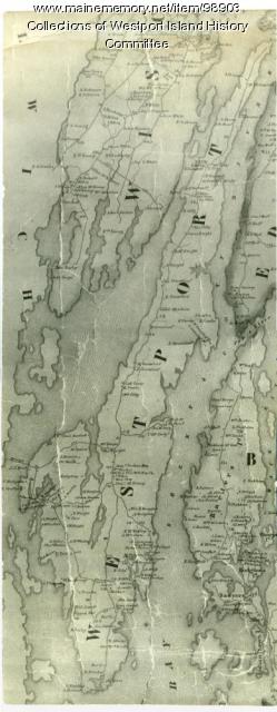 Map of Westport, 1857