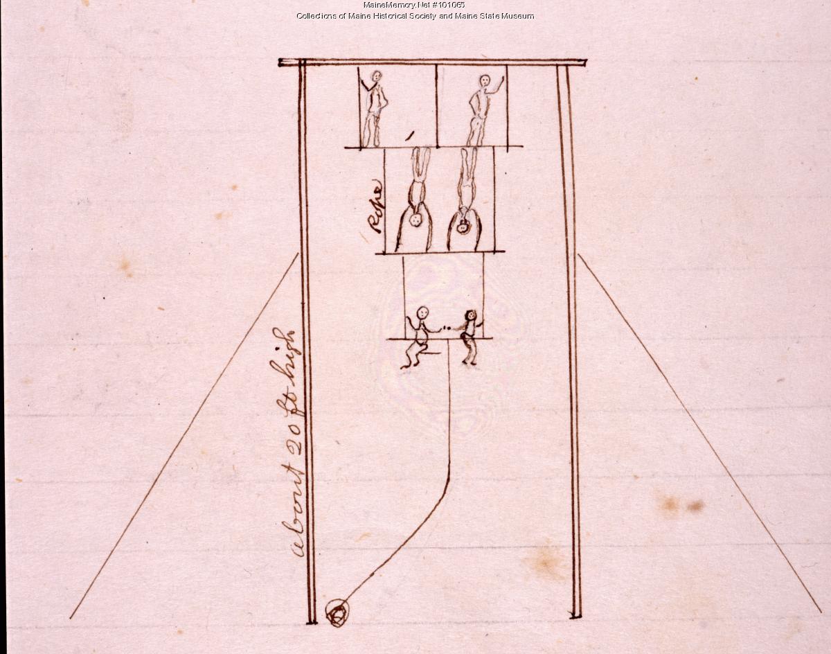 Circus swing, Boston, 1853 - Maine Memory Network