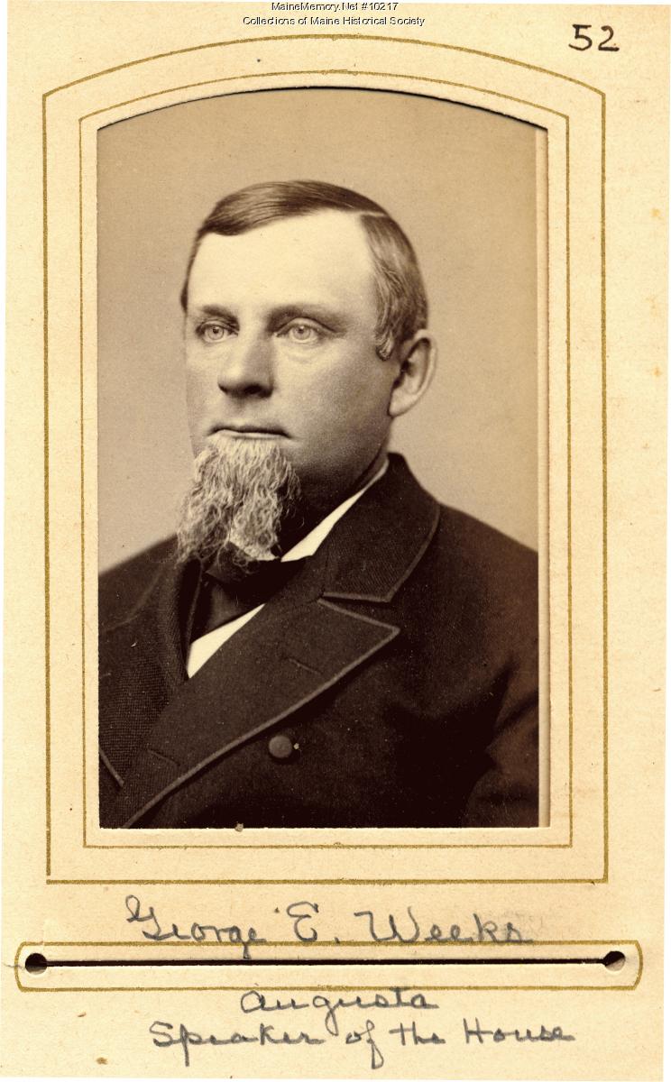 George E. Weeks, Augusta, 1880 - Maine Memory Network