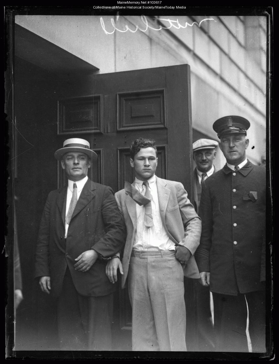 James M. Mitchell arraignment, Portland, 1930 - Maine Memory Network