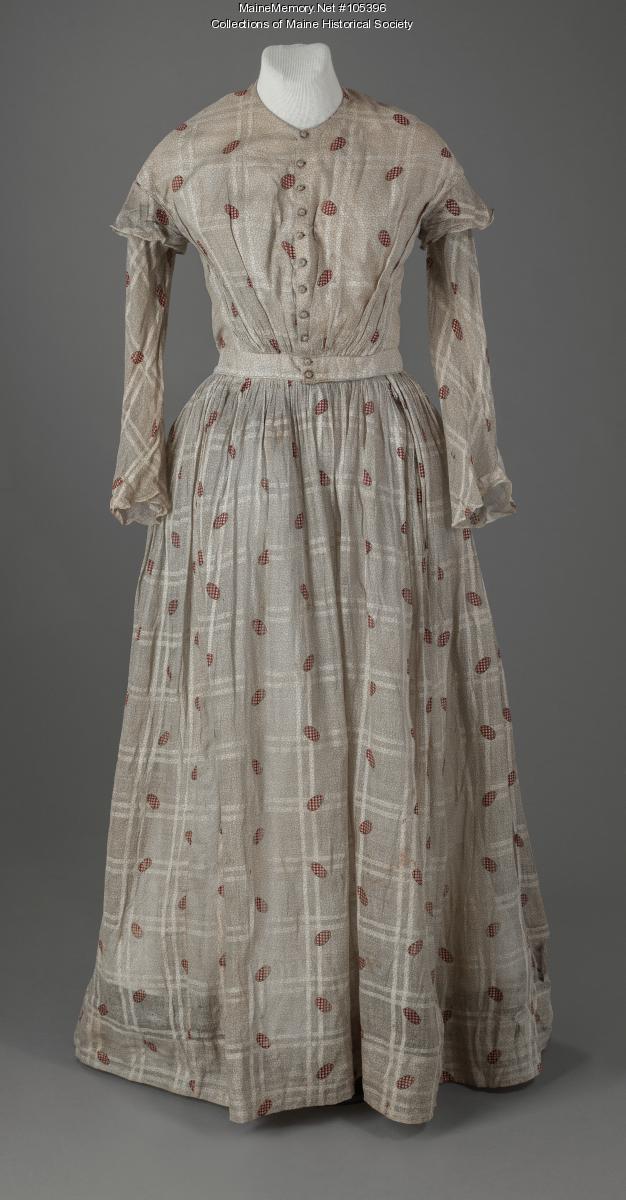 cotton victorian dress Victorian-era dress, ca. 1855 so bust measurement isnt purple prom dresses Size:12 Ruffle Pinkblush Rose/Gold Sequined Fitted