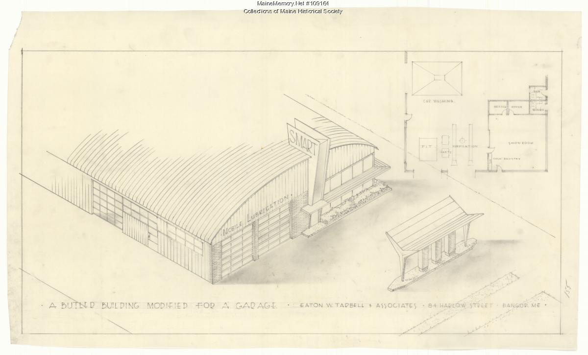 Butler Manufacturing Buildings in various towns, Bangor, 1949-1951 ...