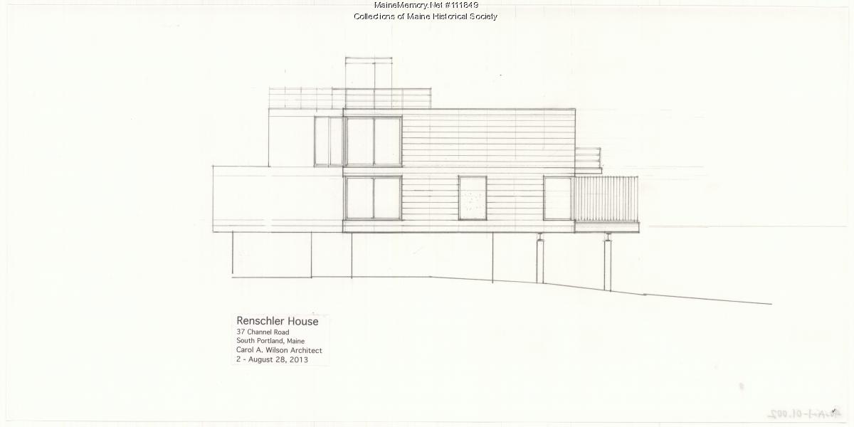 Renschler residence, South Portland, 2013-2014 - Maine Memory Network