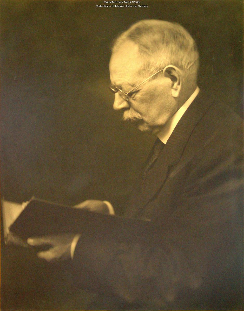 Isaac Watson Dyer, Baldwin, ca. 1920 - Maine Memory Network