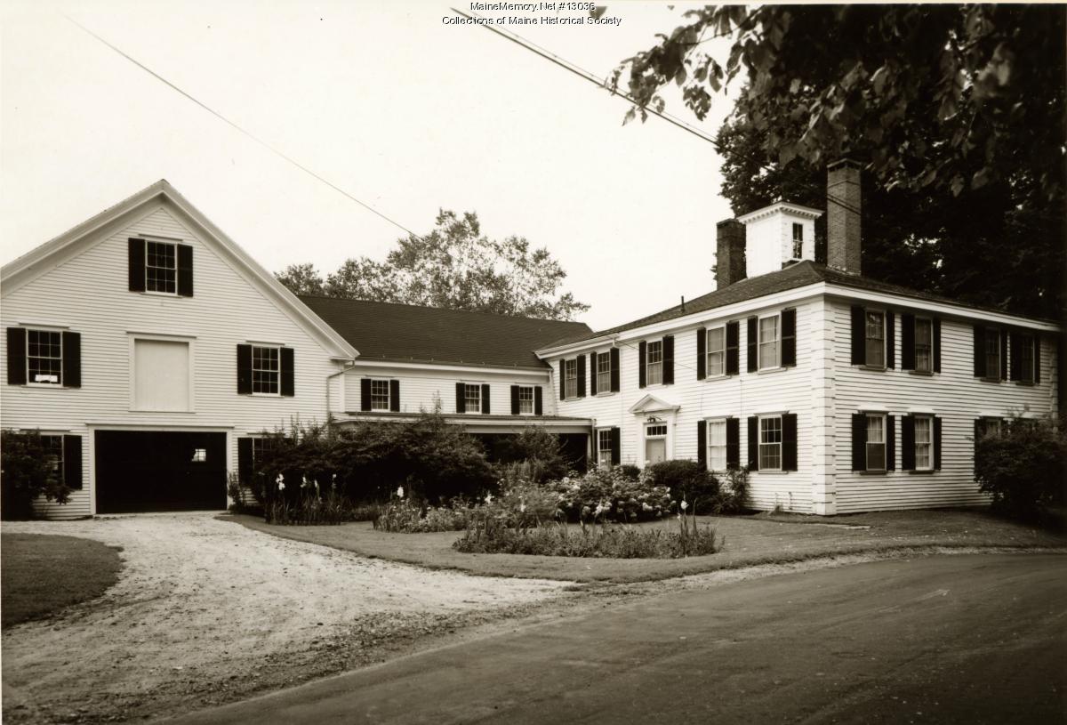 McCobb-Hill-Minott House, Phippsburg, 1962 - Maine Memory Network