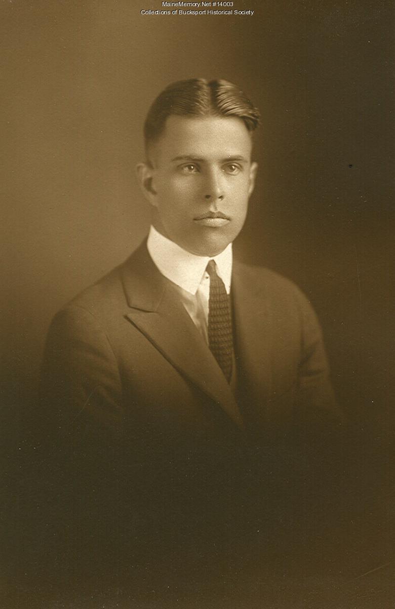 George McKay Lord, Bucksport, ca. 1923 - Maine Memory Network