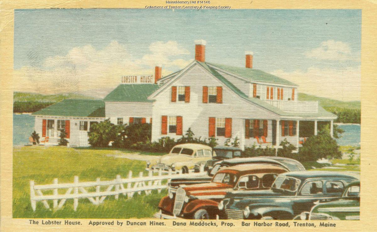 The Lobster House, ca. 1955 - Maine Memory Network
