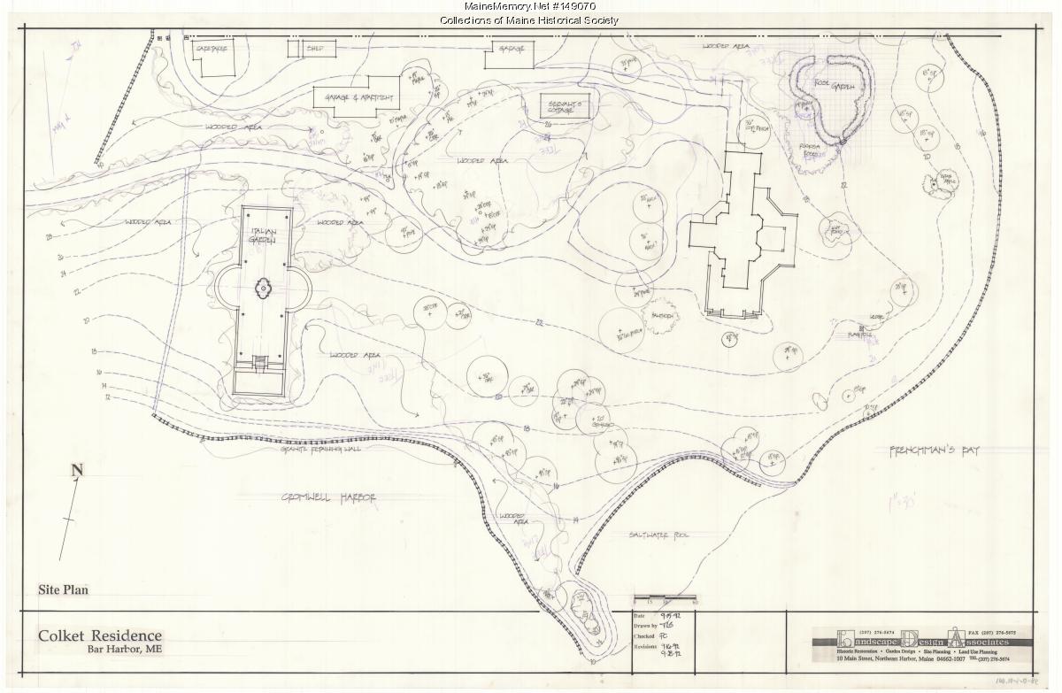 Colket residence, Bar Harbor, 1968-1994 - Maine Memory Network