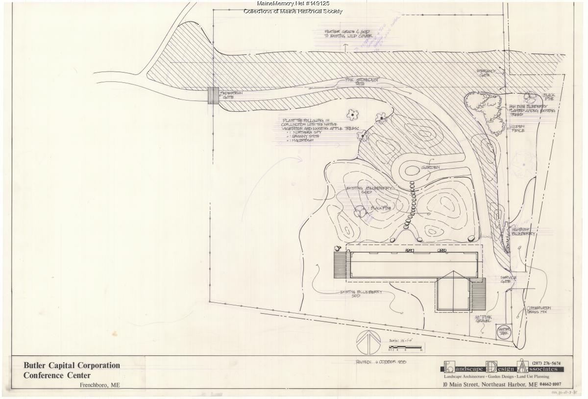Butler Capital Corporation conference center, Frenchboro, 1986-2001 ...