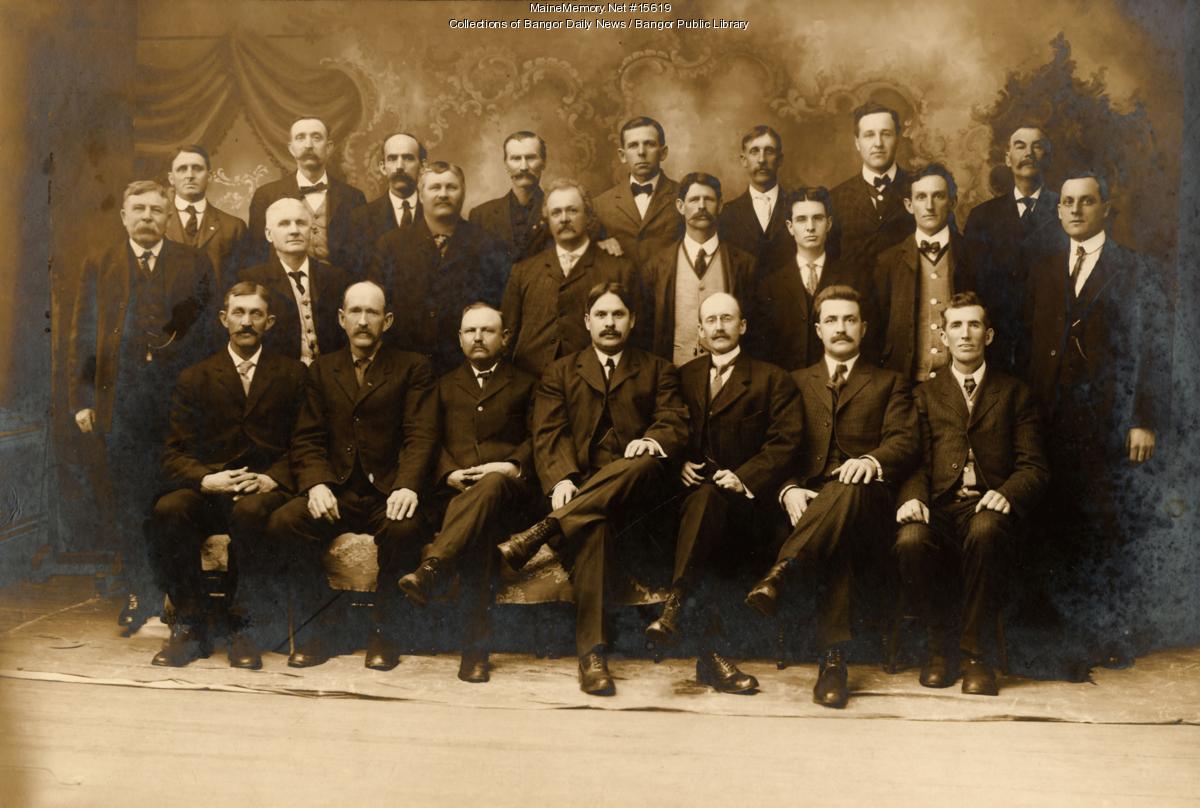 Penobscot County jury, ca. 1910 - Maine Memory Network
