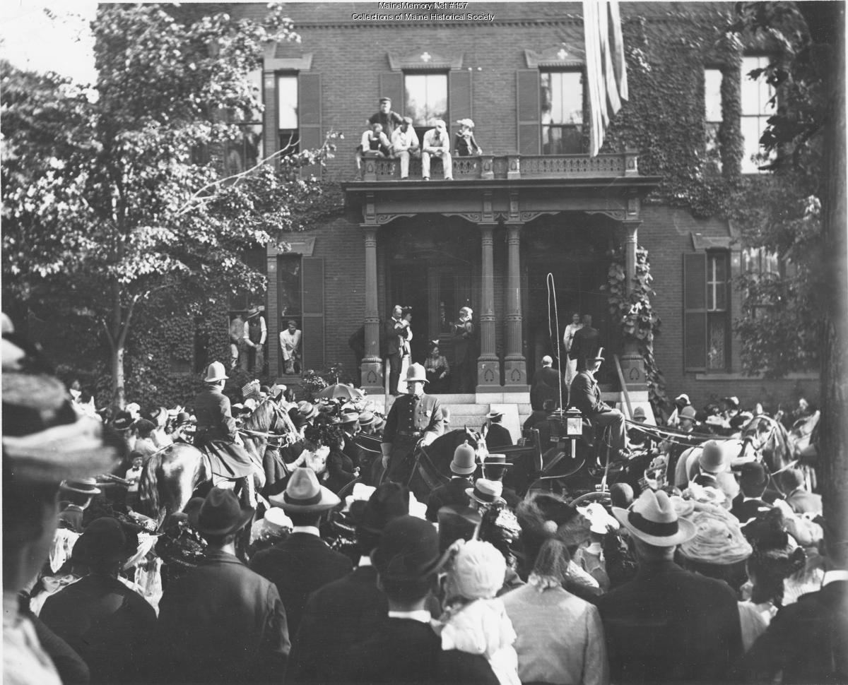 Theodore Roosevelt, Portland, 1902 - Maine Memory Network
